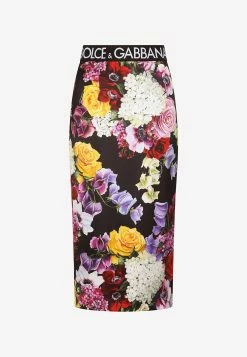 Dolce & Gabbana Floral Print Midi Pencil Skirt Multicolor -Evening Dresses Popular Store F4CEOT 20FSIAS 20HNW86 203