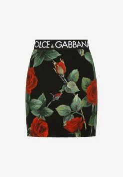 Dolce & Gabbana Rose Print Charmeuse Mini Skirt Multicolor 7 Dolce & Gabbana Rose Print Charmeuse Mini Skirt Multicolor -Evening Dresses Popular Store F4CEPT 20FSA1J 20HN2ZO 203