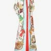 Dolce & Gabbana Calendar Print Kaftan Maxi Dress Multicolor