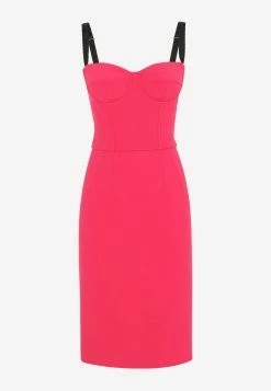Dolce & Gabbana Cady Bustier Midi Dress Fuchsia -Evening Dresses Popular Store F6Z7VT 20FURK2 20F0733 202