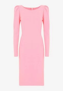 Dolce & Gabbana Sable Puff Sleeves Midi Dress Pink 5 Dolce & Gabbana Sable Puff Sleeves Midi Dress Pink -Evening Dresses Popular Store F6ZA8T 20FUUAY 20F0986 202