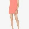 Dolce & Gabbana Mini Dress In Virgin Wool Pink