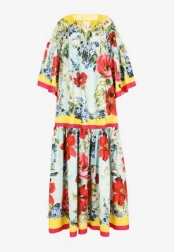 Dolce & Gabbana Garden-Print Poplin Kaftan Multicolor 5 Dolce & Gabbana Garden-Print Poplin Kaftan Multicolor -Evening Dresses Popular Store F6ZT3T 20HH5AJ 20HC3JD 202