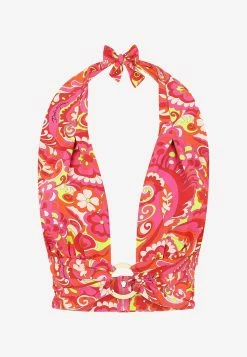 Dolce & Gabbana 60s Print Cropped Top With Ring Detail Hot Pink 7 Dolce & Gabbana 60s Print Cropped Top With Ring Detail Hot Pink -Evening Dresses Popular Store F752WT 20FSA2Z 20HH3MB 202