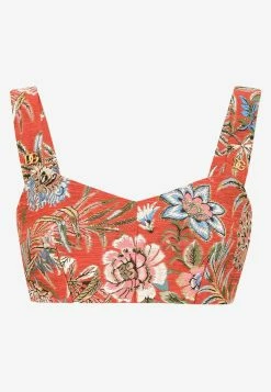Dolce & Gabbana Floral Jacquard Cropped Top Red -Evening Dresses Popular Store F7Q34T 20FJOBI 20S8350 202