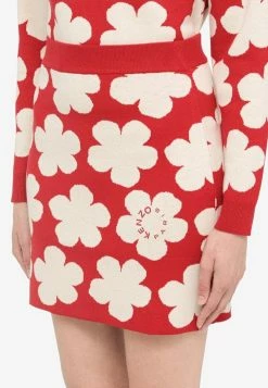 Kenzo Knitted Mini Skirt Red -Evening Dresses Popular Store FC62JU3263COWO L KENZO 21.e