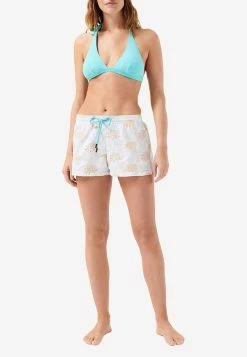 Vilebrequin Iridescent Flowers Of Joy Swim Short White