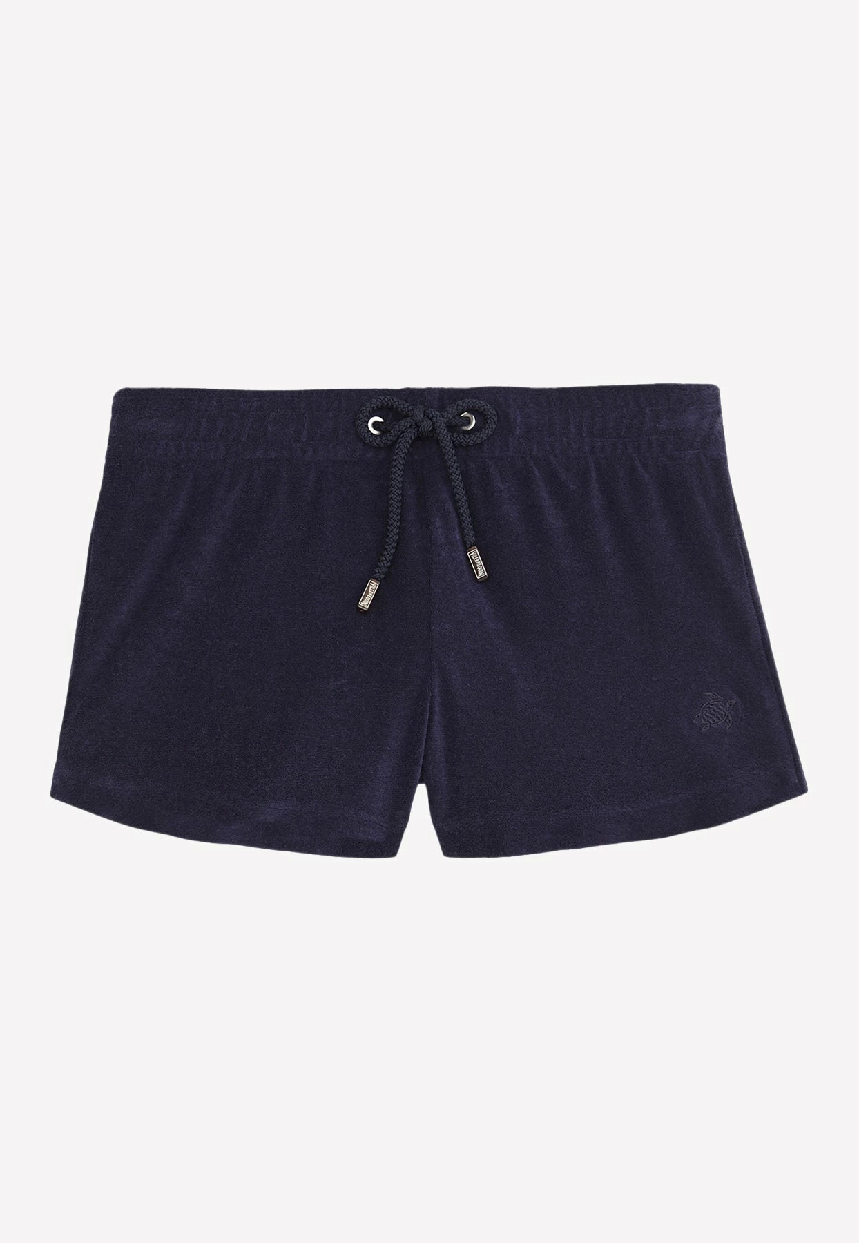 Vilebrequin Terry Mini Shorts Navy 4 Vilebrequin Terry Mini Shorts Navy - Image 4