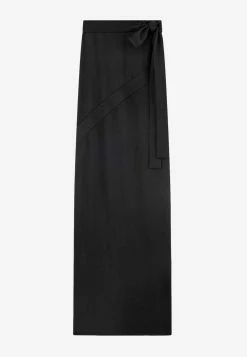 Tom Ford High-Rise Maxi Skirt In Satin Black 5 Tom Ford High-Rise Maxi Skirt In Satin Black -Evening Dresses Popular Store GC5656 FAX727 20LB999