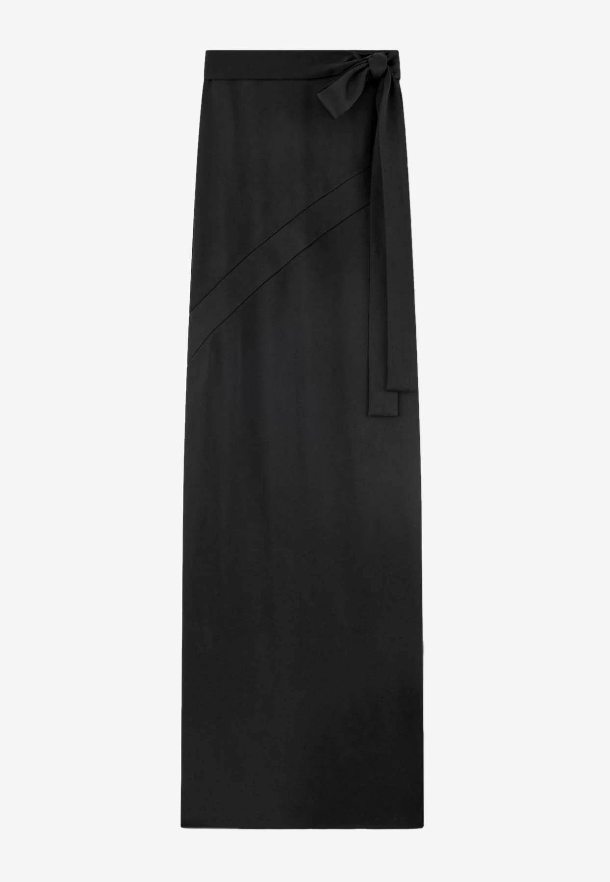 Tom Ford High-Rise Maxi Skirt In Satin Black 3 Tom Ford High-Rise Maxi Skirt In Satin Black - Image 3
