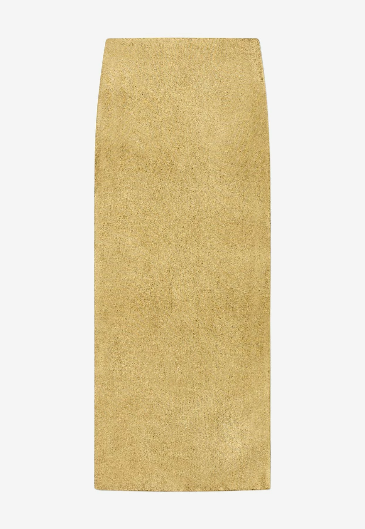 Tom Ford High-Waist Midi Glossy Skirt Gold 1 Tom Ford High-Waist Midi Glossy Skirt Gold
