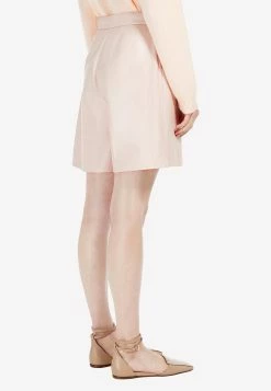 Max Mara High-Waist Leather Shorts Pink 5 Max Mara High-Waist Leather Shorts Pink -Evening Dresses Popular Store MzAwMDcw