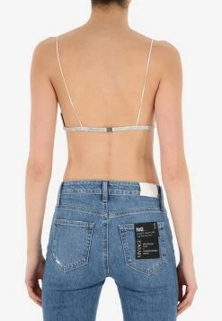 Nuè Rosie Rhinestone Bralette Top White 7 Nuè Rosie Rhinestone Bralette Top White -Evening Dresses Popular Store MzE0MTk4