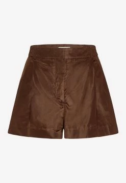 Valentino Washed Taffeta High-Waist Shorts Brown 7 Valentino Washed Taffeta High-Waist Shorts Brown -Evening Dresses Popular Store MzE1NTM1