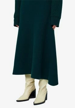 Jil Sander Reversible Asymmetric Midi Skirt Green 7 Jil Sander Reversible Asymmetric Midi Skirt Green -Evening Dresses Popular Store MzI4MTkw