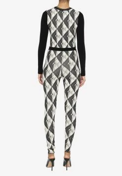 Marine Serre Royal Moon Knitted Cat-Suit Monochrome 7 Marine Serre Royal Moon Knitted Cat-Suit Monochrome -Evening Dresses Popular Store MzQ2NzMw