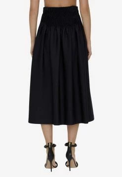 Max Mara Pleated Midi Skirt Black 7 Max Mara Pleated Midi Skirt Black -Evening Dresses Popular Store MzU1MDkw