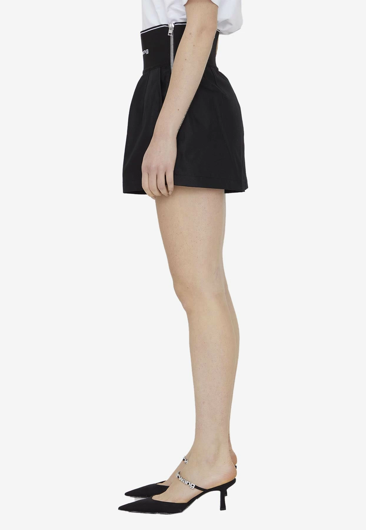 Alexander Wang Safari High-Waist Tailored Pants Black 3 Alexander Wang Safari High-Waist Tailored Pants Black - Image 3