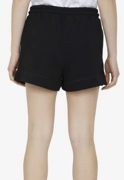 GANNI Logo-Embroidered Drawstring Shorts Black 7 GANNI Logo-Embroidered Drawstring Shorts Black -Evening Dresses Popular Store MzU3MDA4