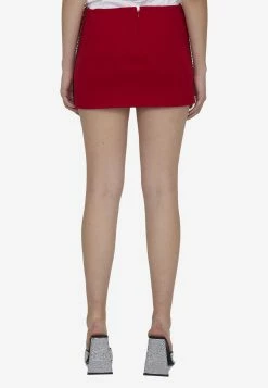 The Attico Rue Rectangular Sequin Mini Skirt Red 7 The Attico Rue Rectangular Sequin Mini Skirt Red -Evening Dresses Popular Store MzUwNTA0