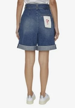 Golden Goose DB Belted Denim Shorts Blue -Evening Dresses Popular Store MzUxNzQz
