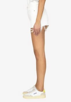 Golden Goose DB Journey High-Waisted Mini Shorts White 6 Golden Goose DB Journey High-Waisted Mini Shorts White -Evening Dresses Popular Store MzYxMDg5