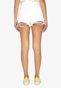 Golden Goose DB Journey High-Waisted Mini Shorts White 7 Golden Goose DB Journey High-Waisted Mini Shorts White -Evening Dresses Popular Store MzYxMDkw