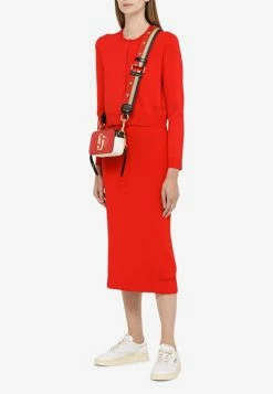 Marc Jacobs Jersey Pencil Skirt Red -Evening Dresses Popular Store N101V01RE21VI L MARC 617.b
