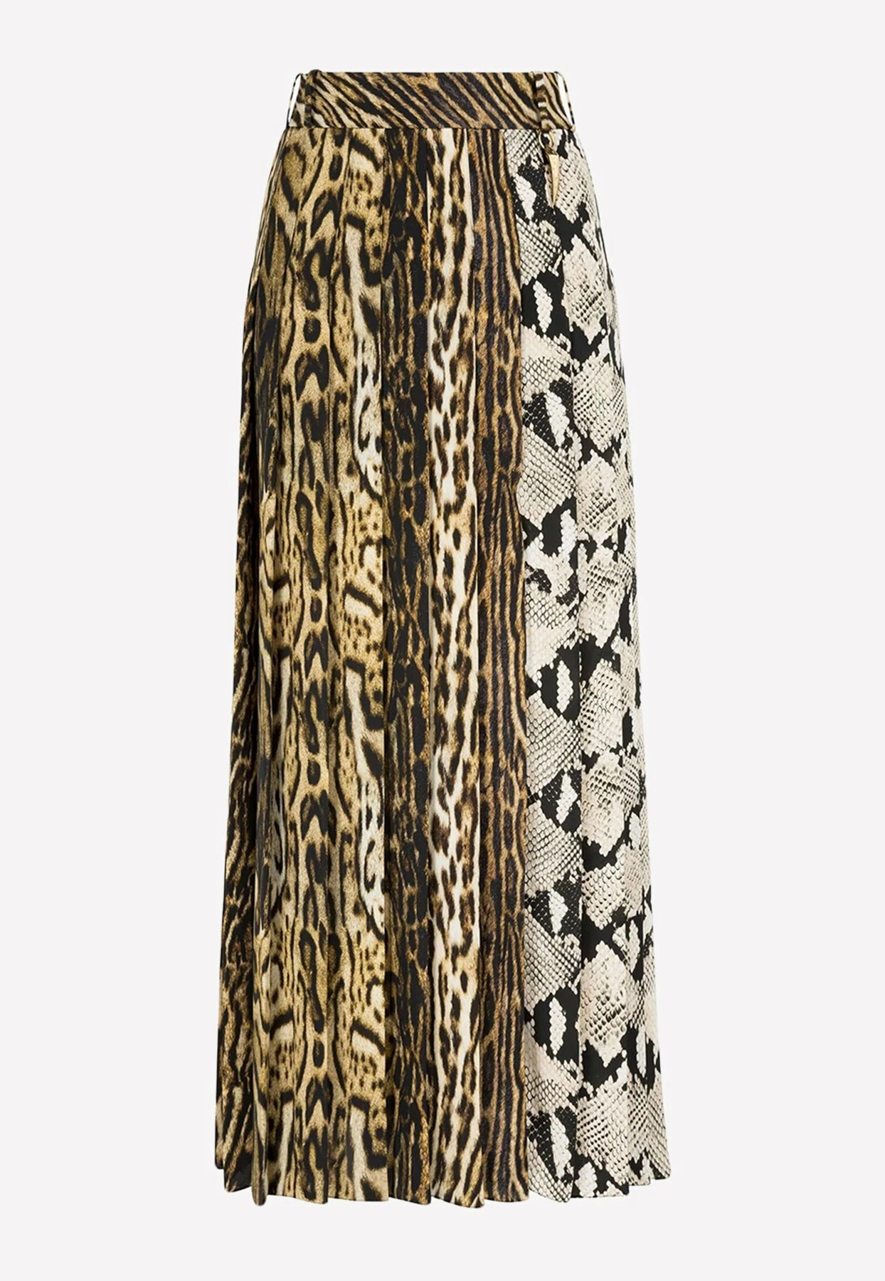 Roberto Cavalli Ocelot And Python-Print Midi Skirt Multicolor 4 Roberto Cavalli Ocelot And Python-Print Midi Skirt Multicolor - Image 4