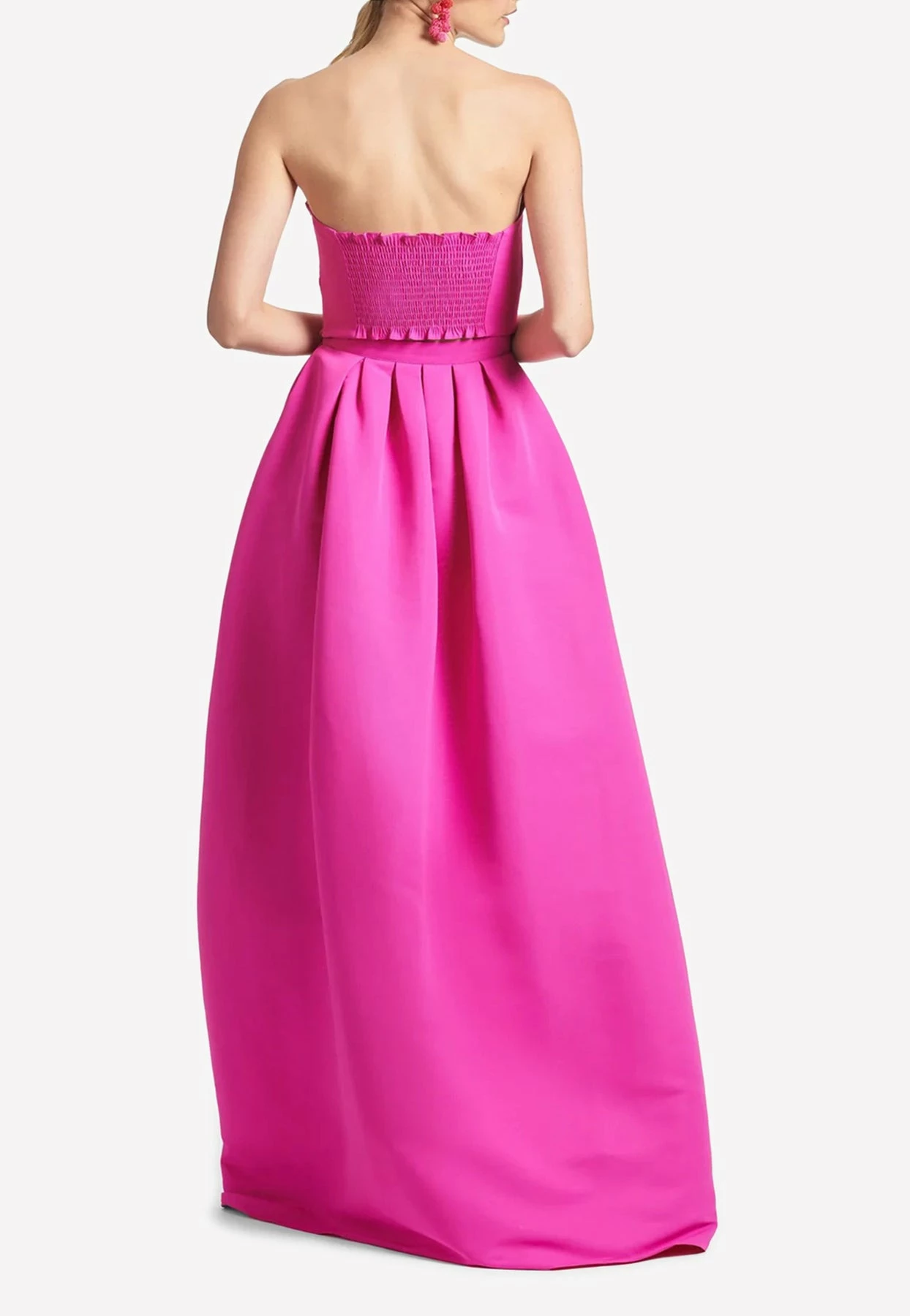 Sachin & Babi Ava Maxi Skirt With Box Pleats Pink 3 Sachin & Babi Ava Maxi Skirt With Box Pleats Pink - Image 3