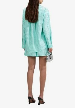 Self-Portrait Rhinestone-Embellished Taffeta Shorts Green 5 Self-Portrait Rhinestone-Embellished Taffeta Shorts Green -Evening Dresses Popular Store RS23 107P MGREEN 201