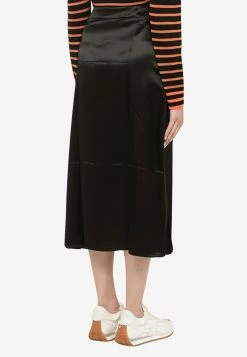 Loewe Satin Midi Pencil Skirt Black 8 Loewe Satin Midi Pencil Skirt Black -Evening Dresses Popular Store S359Y08X20VI L LOEW 1100.d