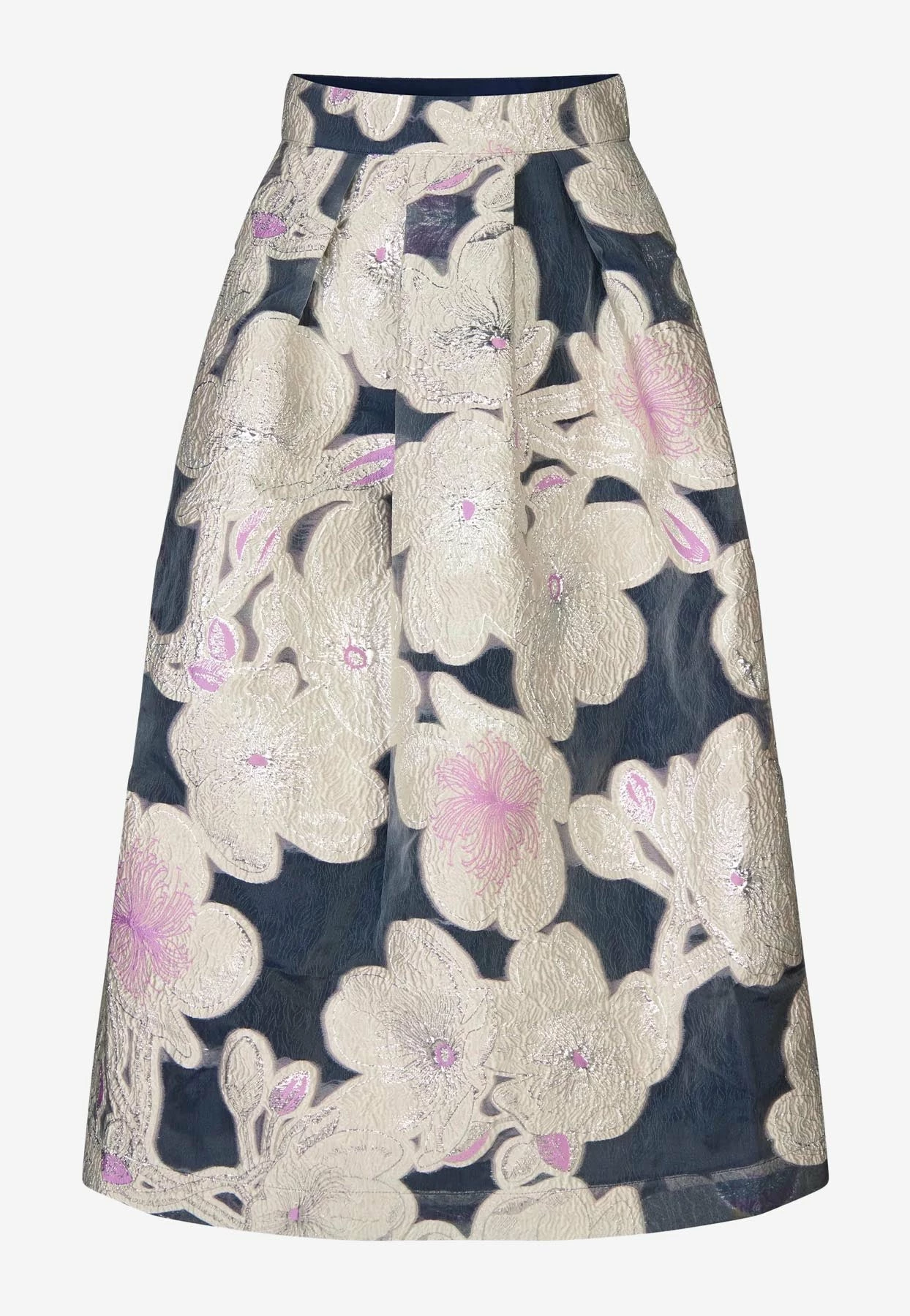 Stine Goya Rue High-Waist Floral Midi Skirt Multicolor 3 Stine Goya Rue High-Waist Floral Midi Skirt Multicolor - Image 3