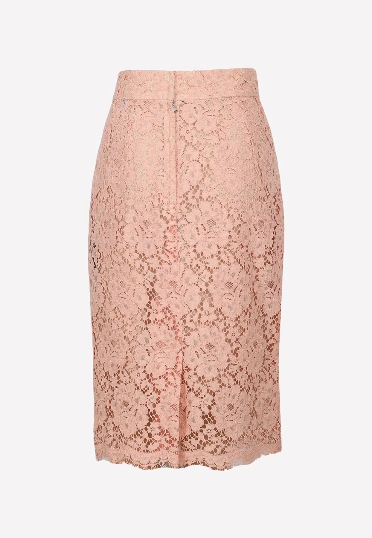 Dolce & Gabbana Floral Lace A-line Skirt Pink 2 Dolce & Gabbana Floral Lace A-line Skirt Pink - Image 2