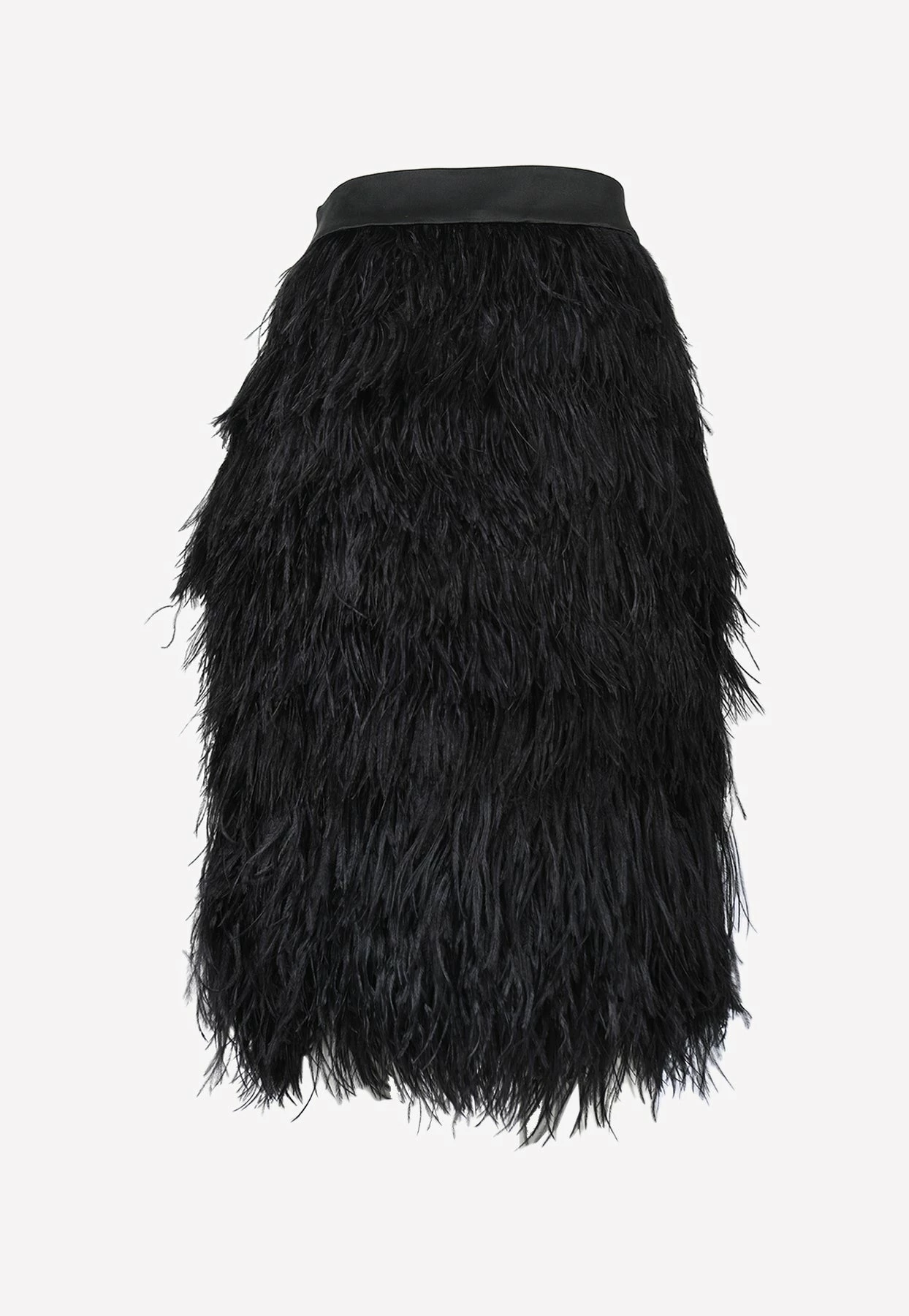 Tom Ford Feathered Pencil Skirt Black 2 Tom Ford Feathered Pencil Skirt Black - Image 2