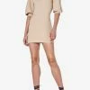Alexis Brandie Mini Dress Beige