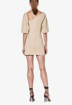 Alexis Brandie Mini Dress Beige 5 Alexis Brandie Mini Dress Beige -Evening Dresses Popular Store abbfw210000006438 2