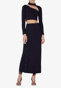 Alexis Neicy Long Skirt Black