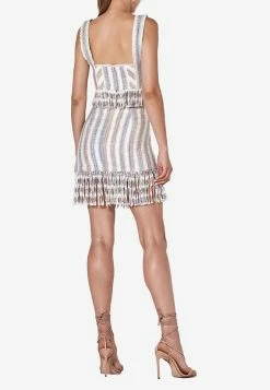 Alexis Vichy Fringed Mini Skirt Multicolor -Evening Dresses Popular Store afvfw210000006450 2