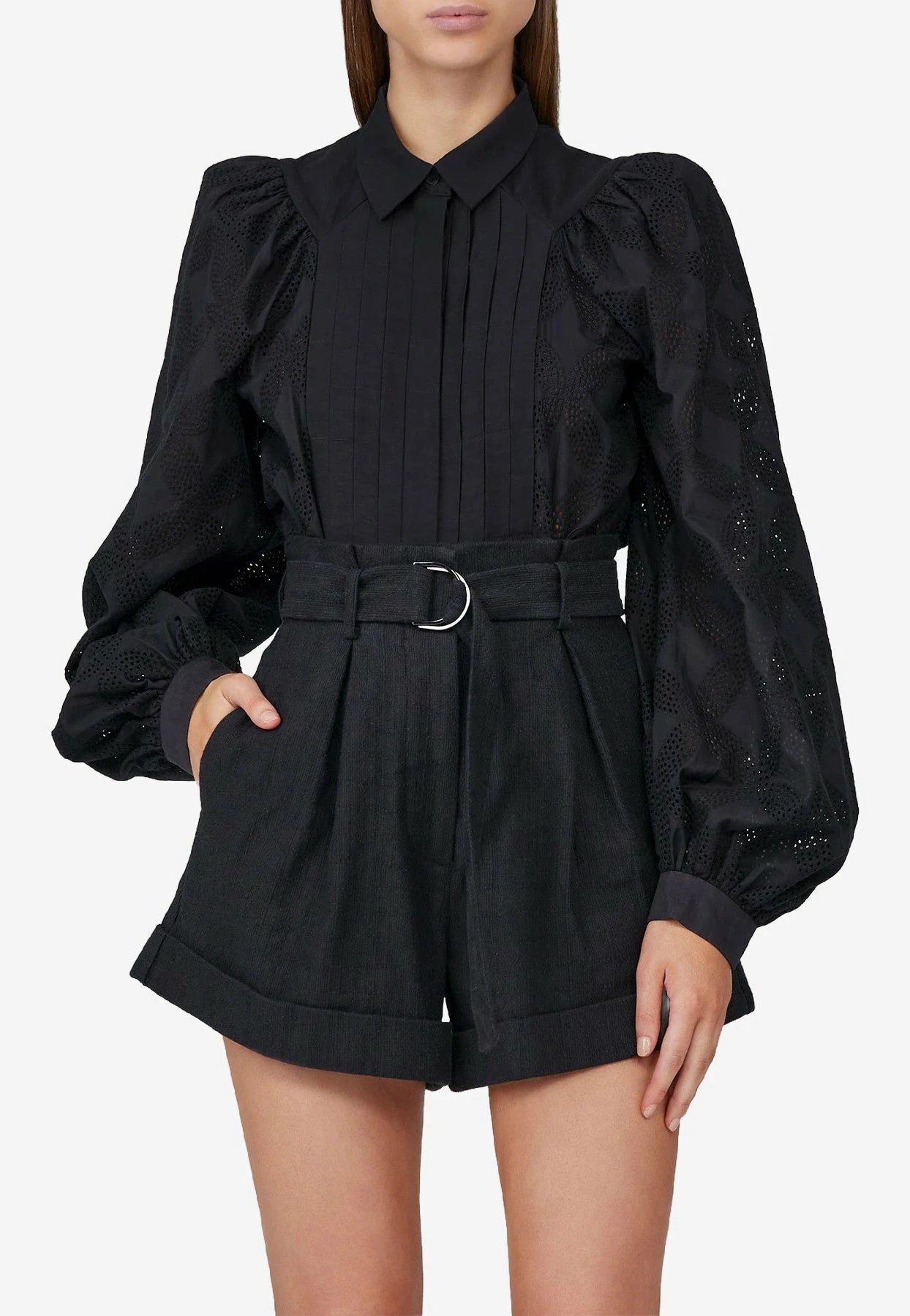 Acler Tennessee Shorts Black 1 Acler Tennessee Shorts Black