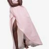 Rachel Gilbert Angus One-Shoulder Gown Pink