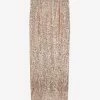 Tom Ford All-Over Sequin Long Skirt Pink
